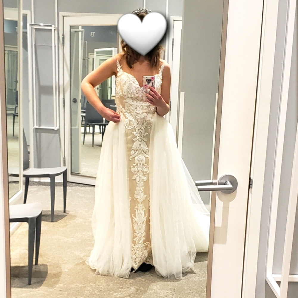 Oleg Cassini Wedding Gown